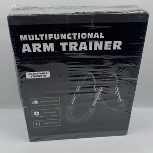 Multifunctional Arm Trainer Hand Grip - Black/Aqua Blue